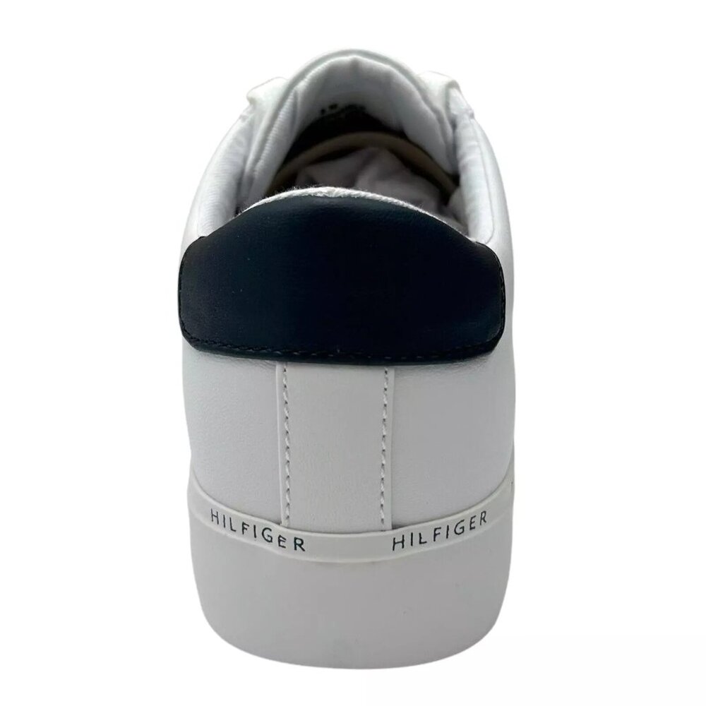 Tommy Hilfiger Women's Henissly Sneaker‎ Size 8.5 White Lace up Casual & Stylish - Picture 7 of 13
